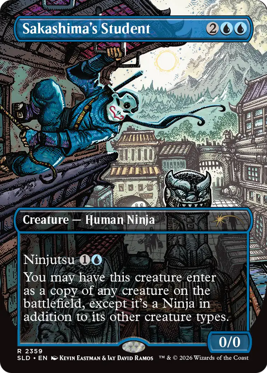 Sakashima's Student MTG proxy card