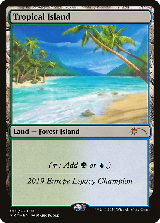 Tropical Island MTG proxy card