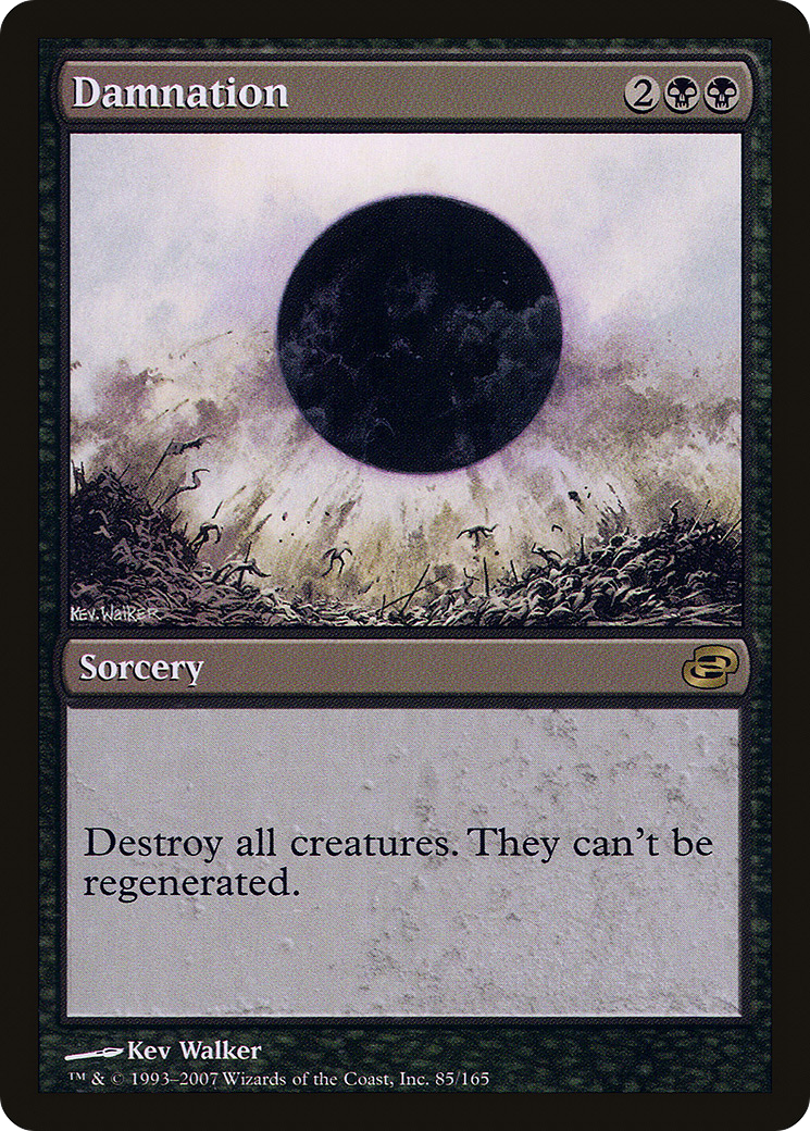 Damnation MTG proxy card