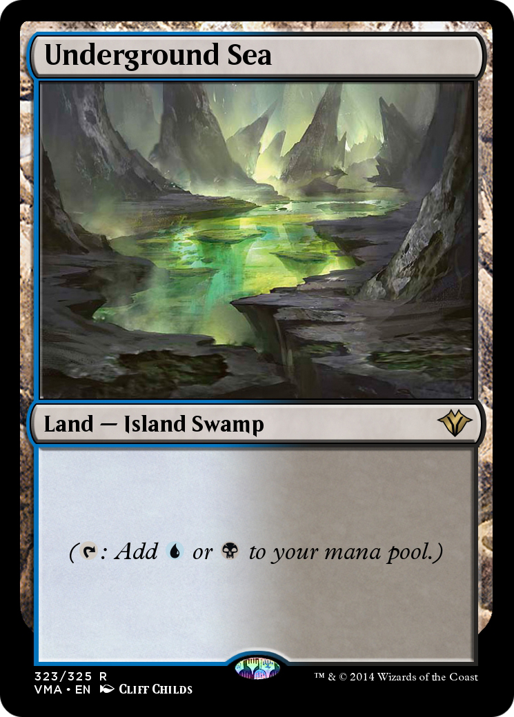 Underground Sea MTG proxy card