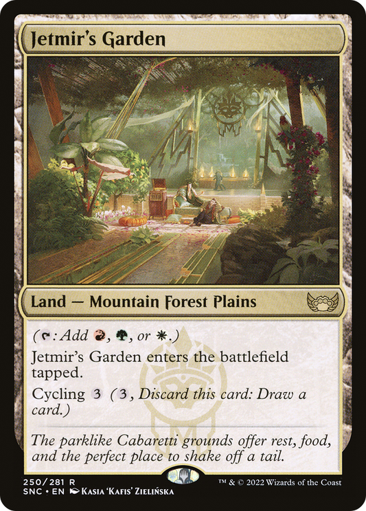 Jetmir's Garden MTG proxy card