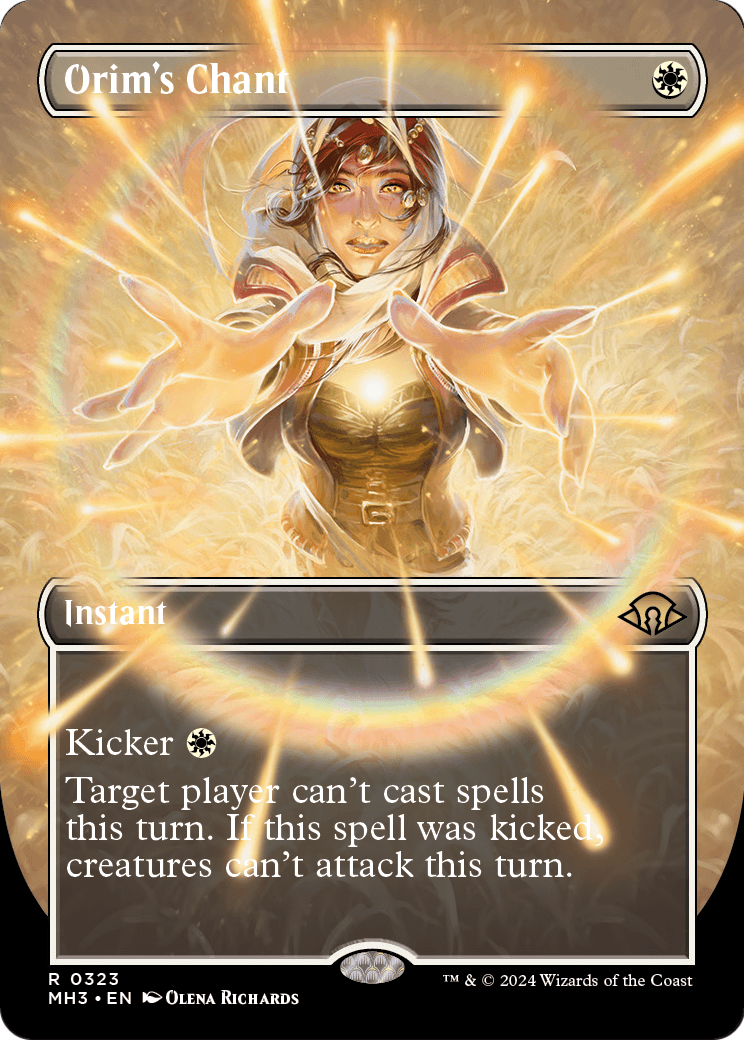 Orim's Chant MTG proxy card