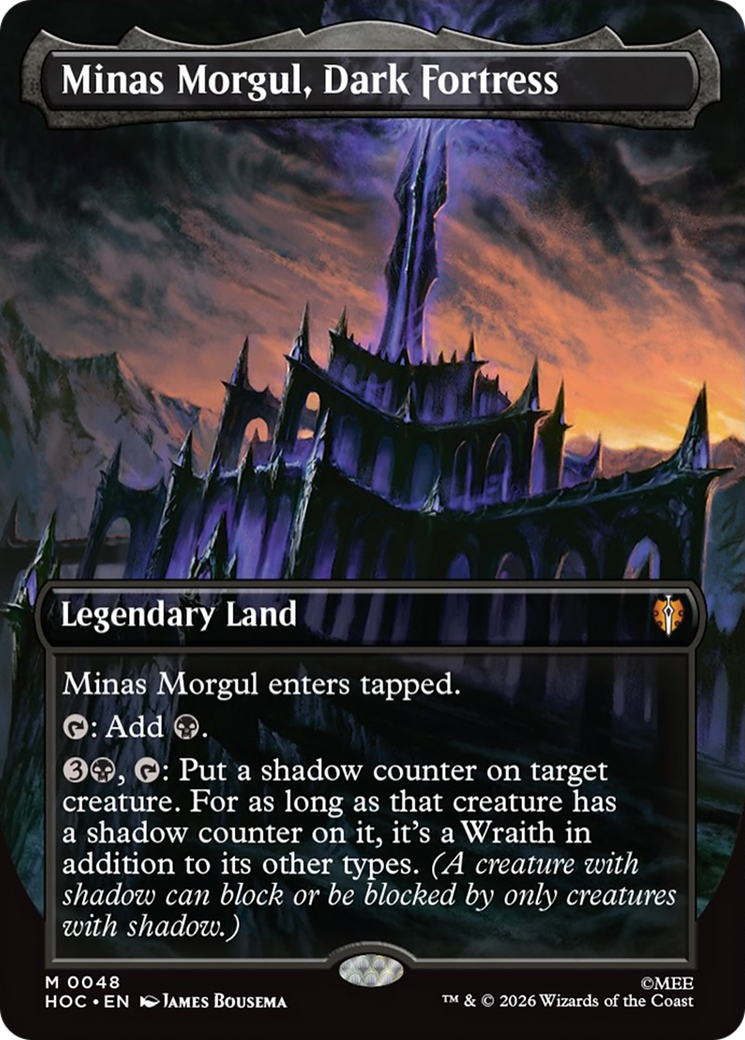 Minas Morgul, Dark Fortress MTG proxy card