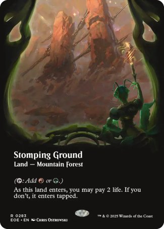 Stomping Ground proxy card MTG Edge of Eternities