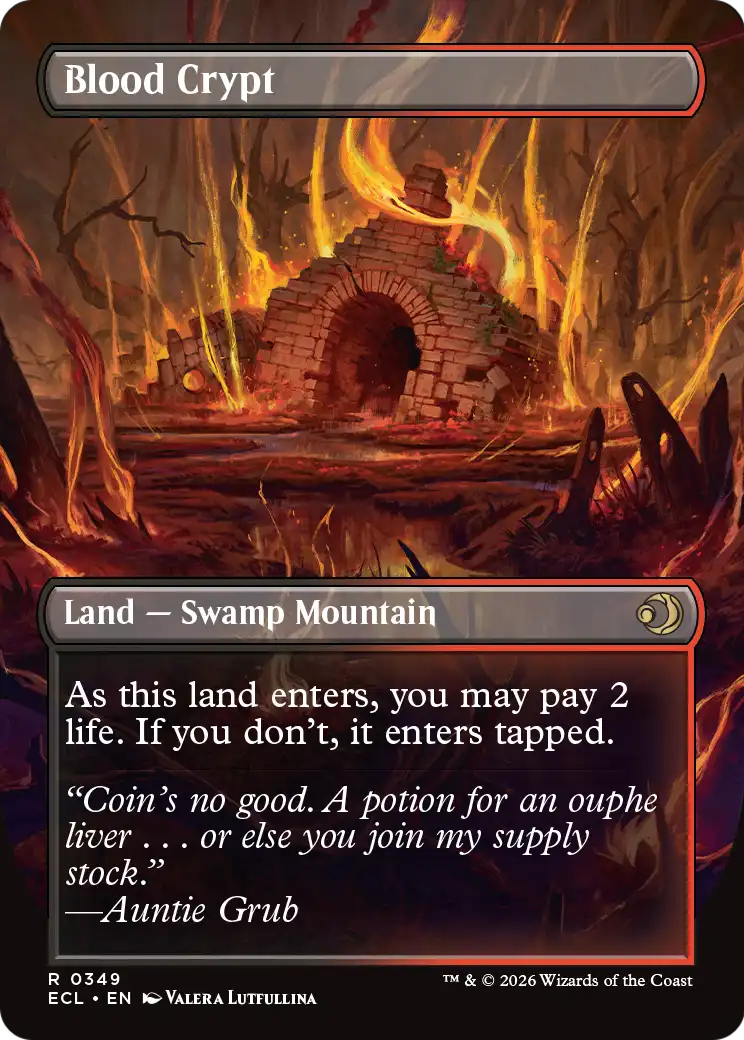Blood Crypt // Blood Crypt MTG proxy card