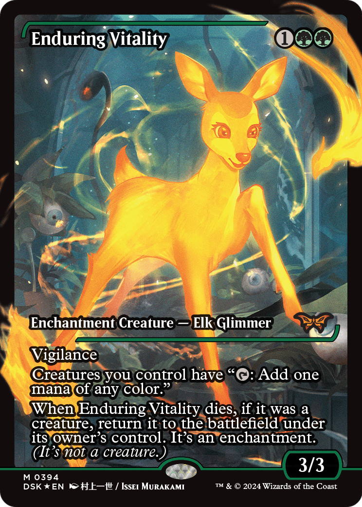Enduring Vitality MTG proxy card