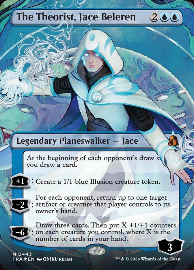 The Theorist, Jace Beleren MTG proxy card