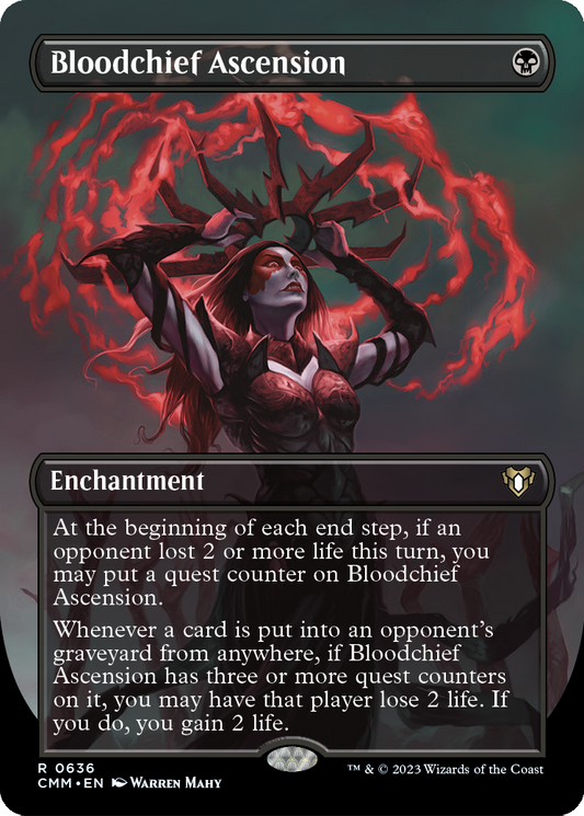 Bloodchief Ascension MTG proxy card