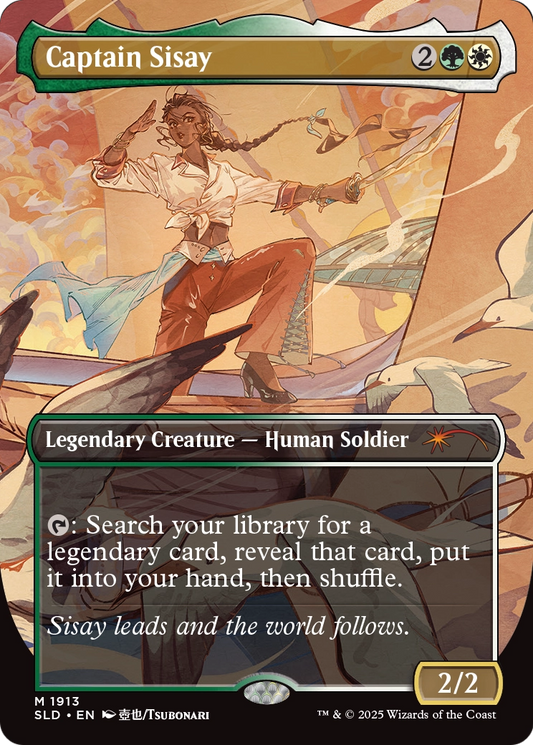 Captain Sisay MTG proxy card