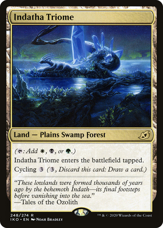 Indatha Triome MTG proxy card