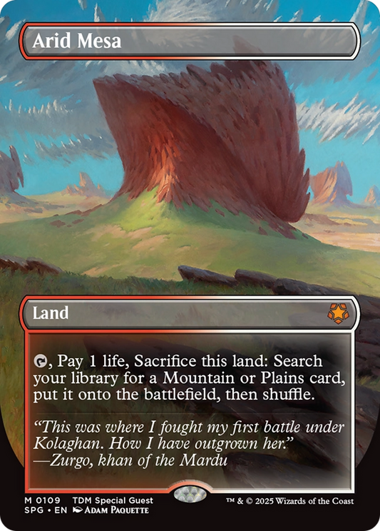 Arid Mesa MTG proxy card