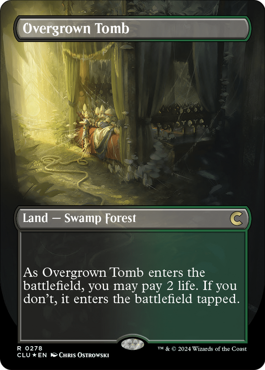 Overgrown Tomb MTG proxy card