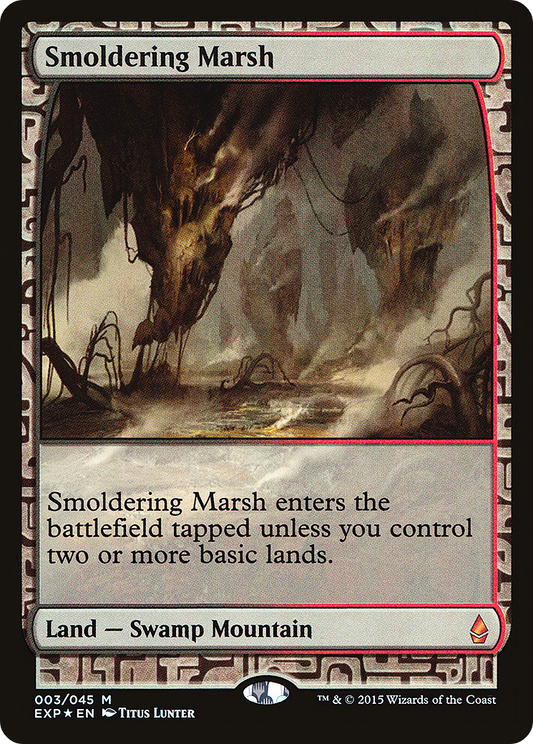 Smoldering Marsh MTG proxy card