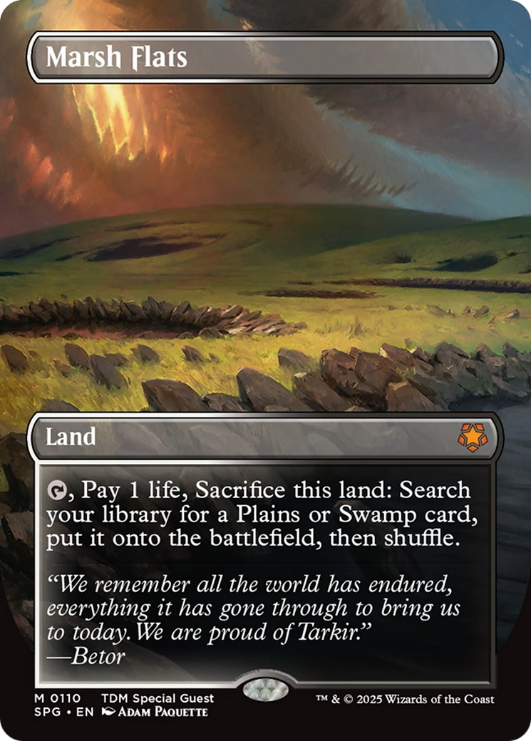 Marsh Flats MTG proxy card