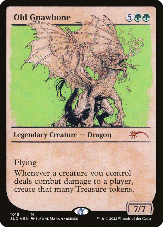 Old Gnawbone MTG proxy card