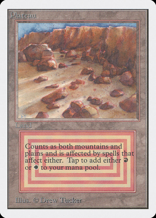 Plateau - Unlimited Edition – MTG Proxy Card