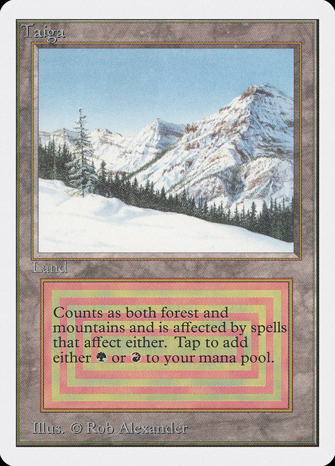 Taiga - Unlimited Edition – MTG Proxy Card