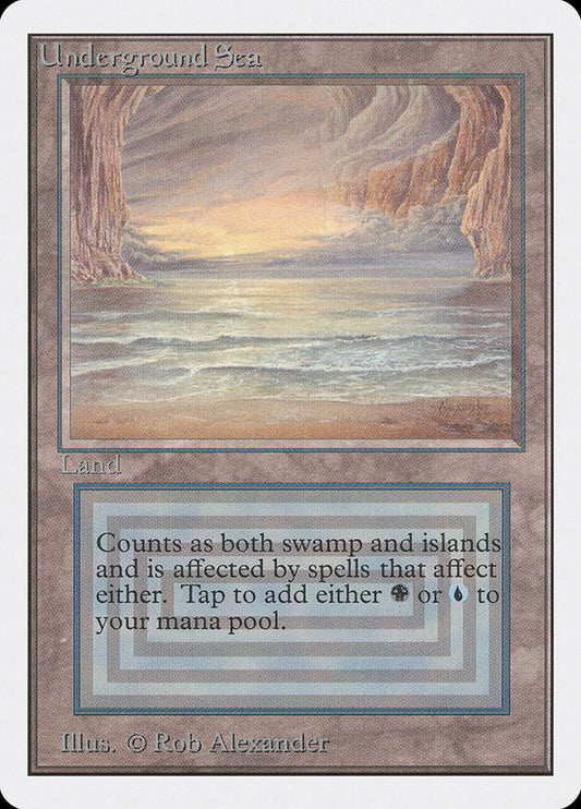 Underground Sea - Unlimited Edition – MTG Proxy Card