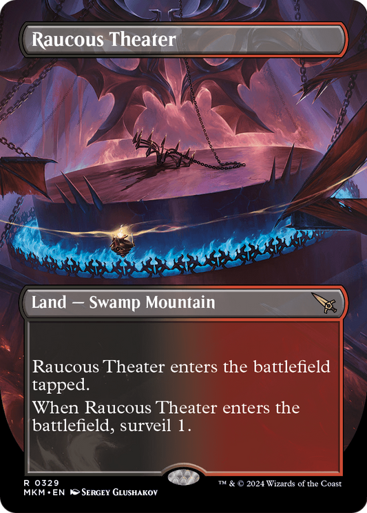 Raucous Theater MTG proxy card