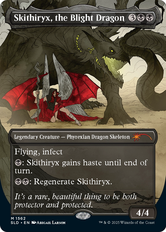 Skithiryx, the Blight Dragon MTG proxy card