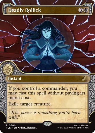 Deadly Rollick proxy card MTG Avatar: The Last Airbender Eternal