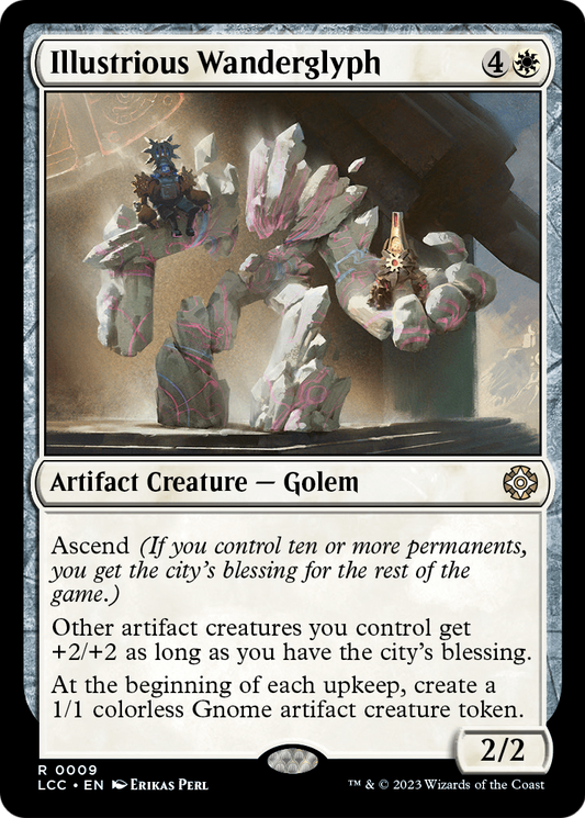 Illustrious Wanderglyph MTG proxy card