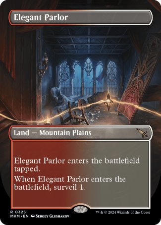 Elegant Parlor proxy card MTG Murders at Karlov Manor