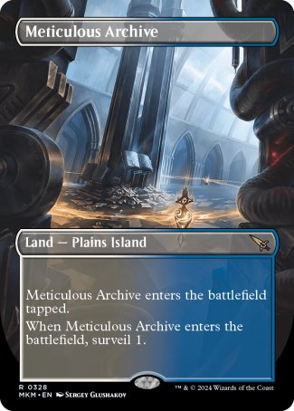 Meticulous Archive proxy card MTG Murders at Karlov Manor