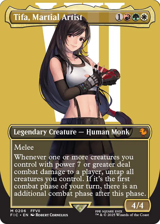 Tifa, Martial Artist MTG proxy card