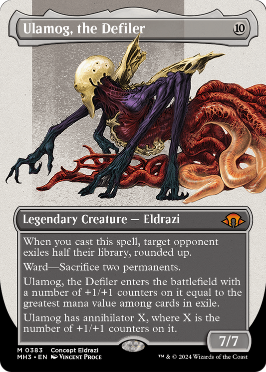 Ulamog, the Defiler MTG proxy card