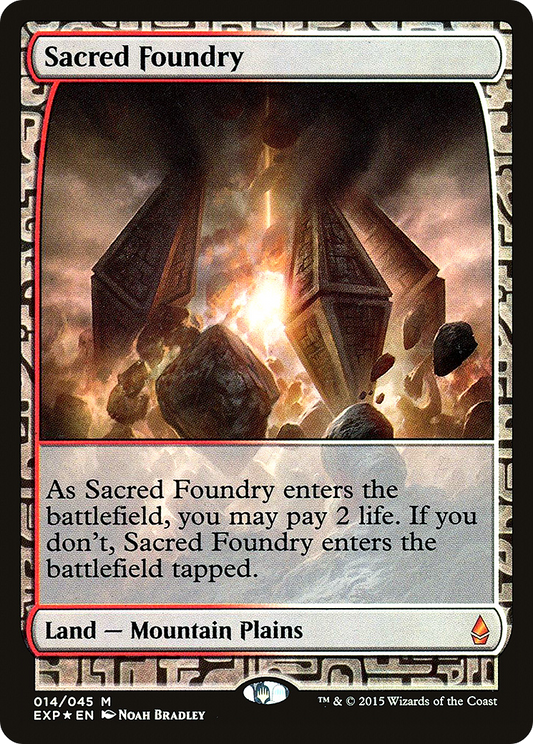 Sacred Foundry MTG proxy card