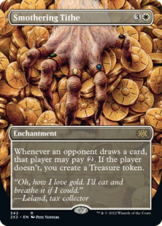 Smothering Tithe proxy card MTG Double Masters 2022