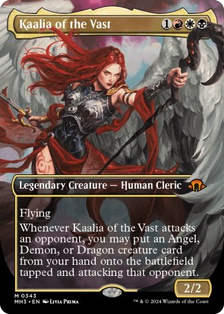 Kaalia of the Vast proxy card MTG Modern Horizons 3