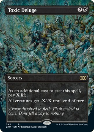 Toxic Deluge proxy card MTG Double Masters