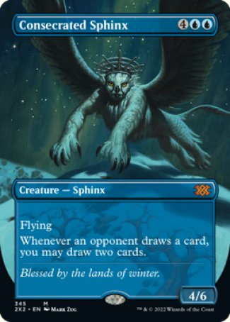 Consecrated Sphinx proxy card MTG Double Masters 2022