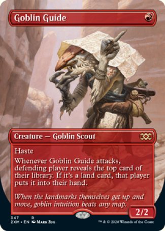 Goblin Guide proxy card MTG Double Masters