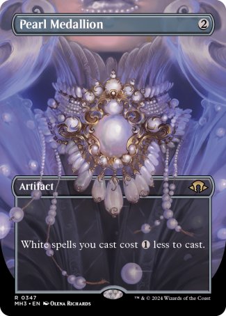 Pearl Medallion proxy card MTG Modern Horizons 3