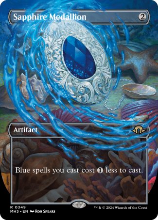 Sapphire Medallion proxy card MTG Modern Horizons 3