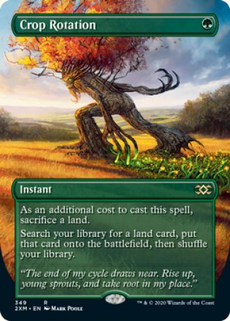Crop Rotation proxy card MTG Double Masters