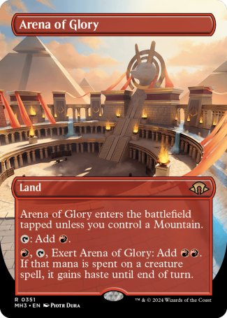 Arena of Glory proxy card MTG Modern Horizons 3