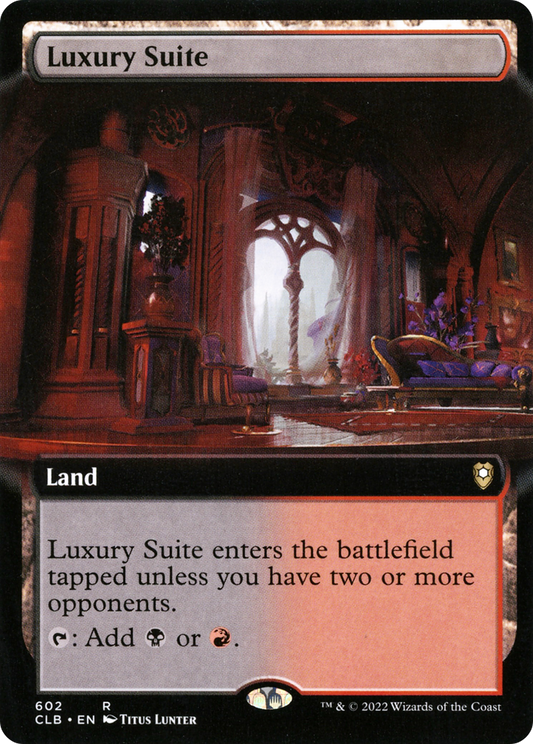 Luxury Suite MTG proxy card