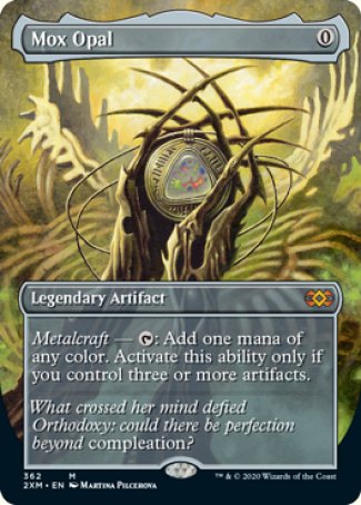 Mox Opal proxy card MTG Double Masters
