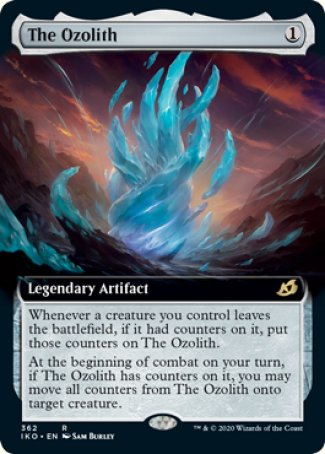 The Ozolith proxy card MTG Ikoria: Lair of Behemoths