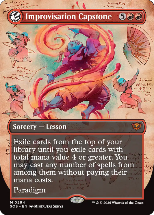 Improvisation Capstone MTG proxy card