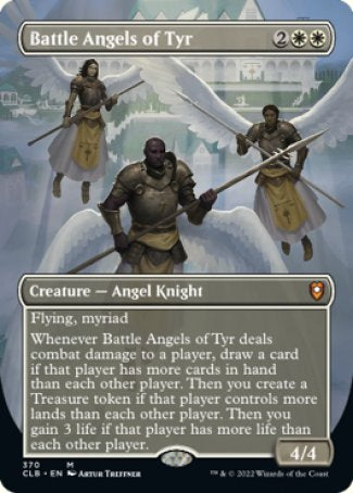 Battle Angels of Tyr proxy card MTG Commander Legends: Battle for Baldur's Gate