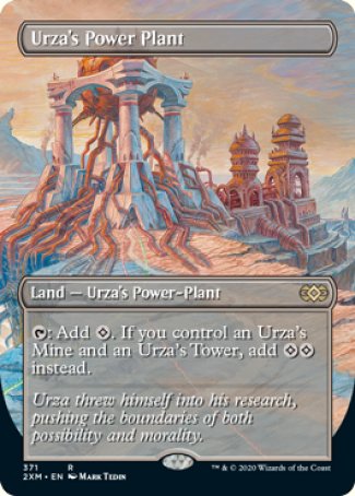 Urza's Power Plant proxy card MTG Double Masters