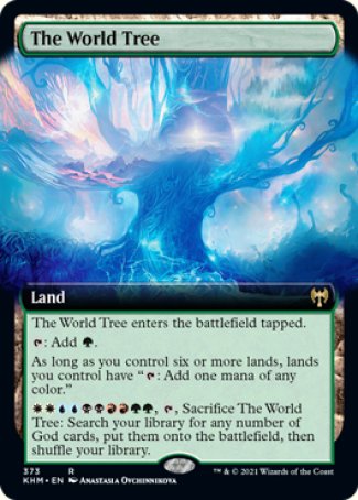 The World Tree proxy card MTG Kaldheim