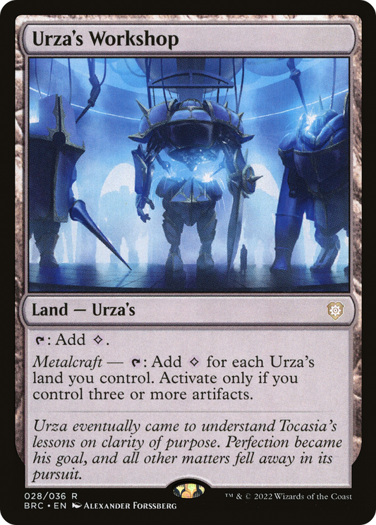 Urza's Workshop MTG proxy card