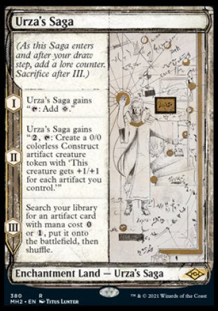 Urza's Saga proxy card MTG Modern Horizons 2