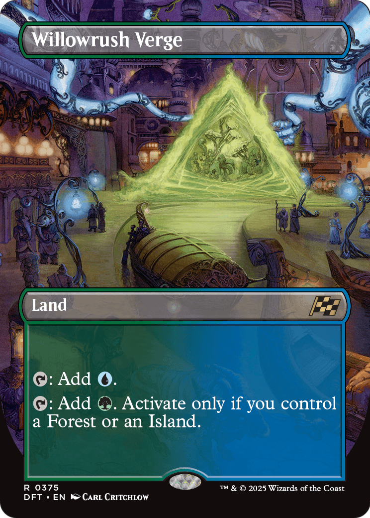 Willowrush Verge MTG proxy card